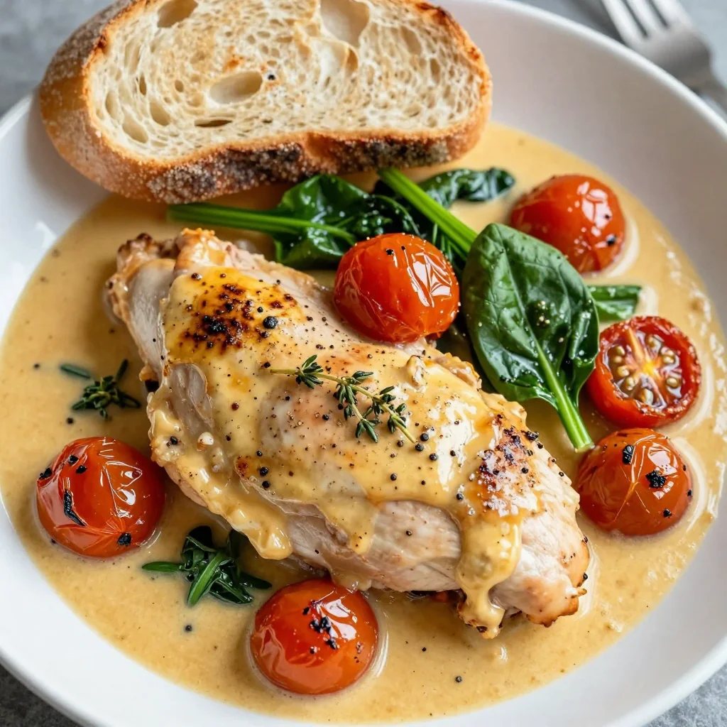 Slow Cooker Creamy Tuscan Chicken For A Flavor Bomb
