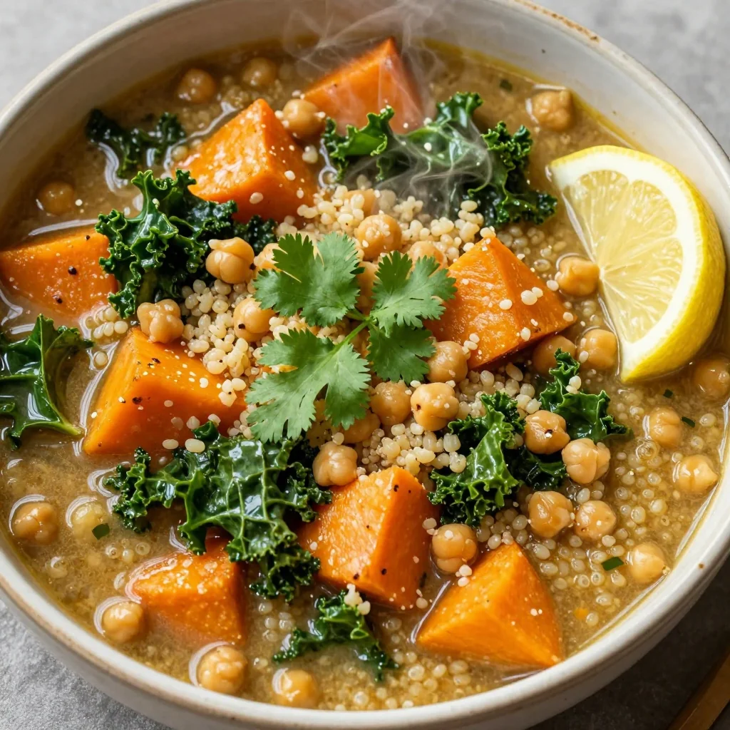 Healthy New Year's Day Veggie and Quinoa Stew