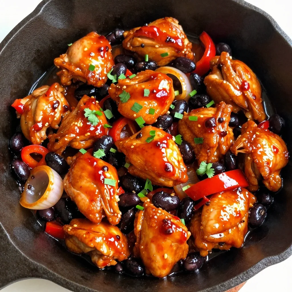 Spicy Chicken And Black Bean Skillet Meal Prep
