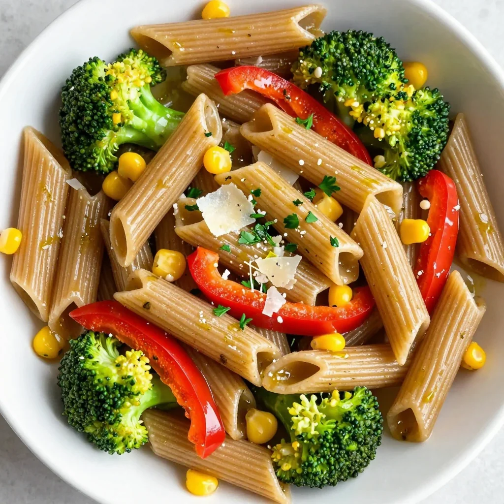 Healthy Veggie-Packed Pasta for Picky Eaters