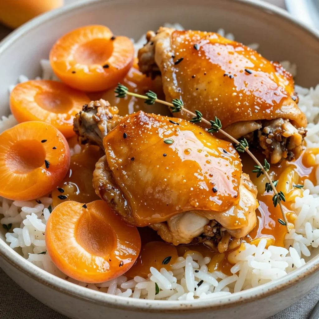 Tender Slow Cooker Apricot Chicken for Sweet Dinners