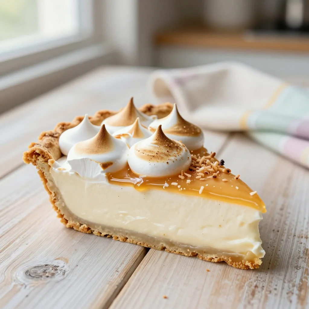 Coconut Cream Pie with Meringue