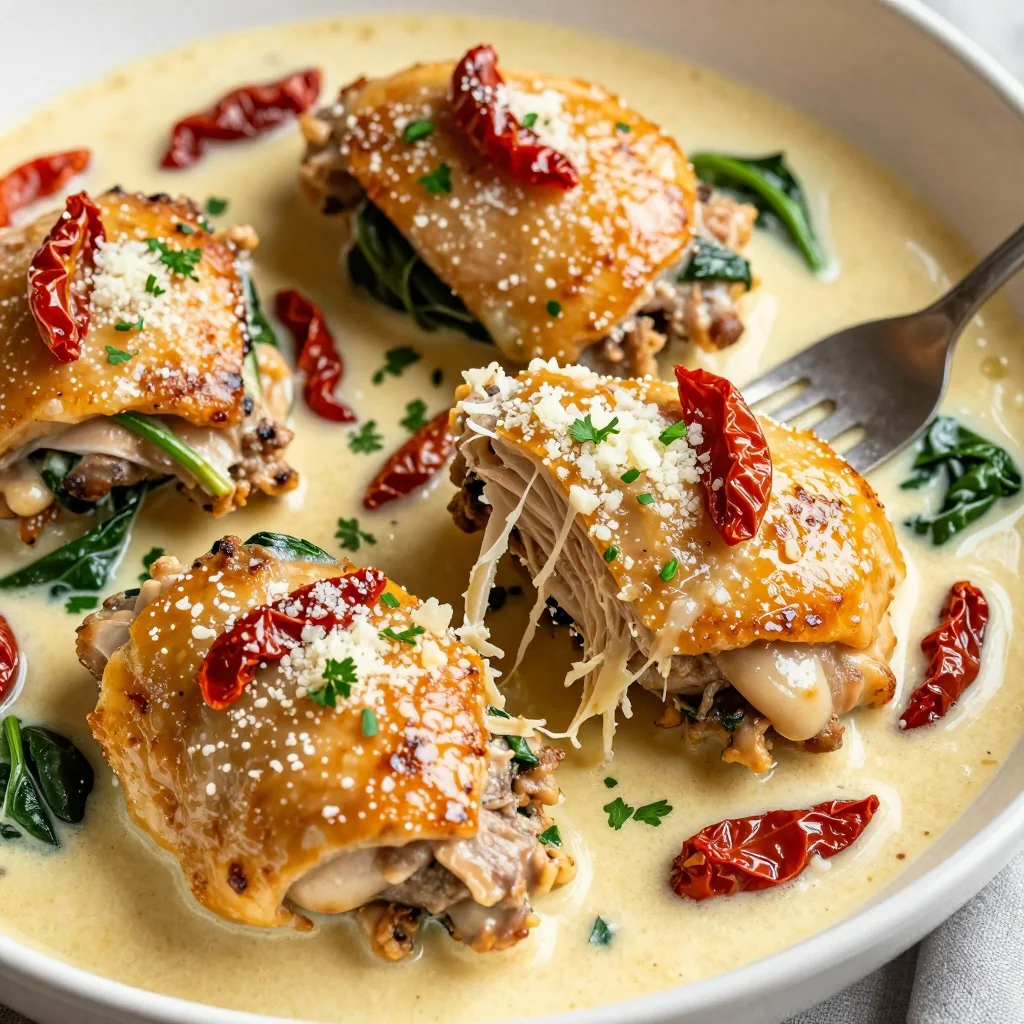 Slow Cooker Creamy Tuscan Chicken for Weeknight Wins