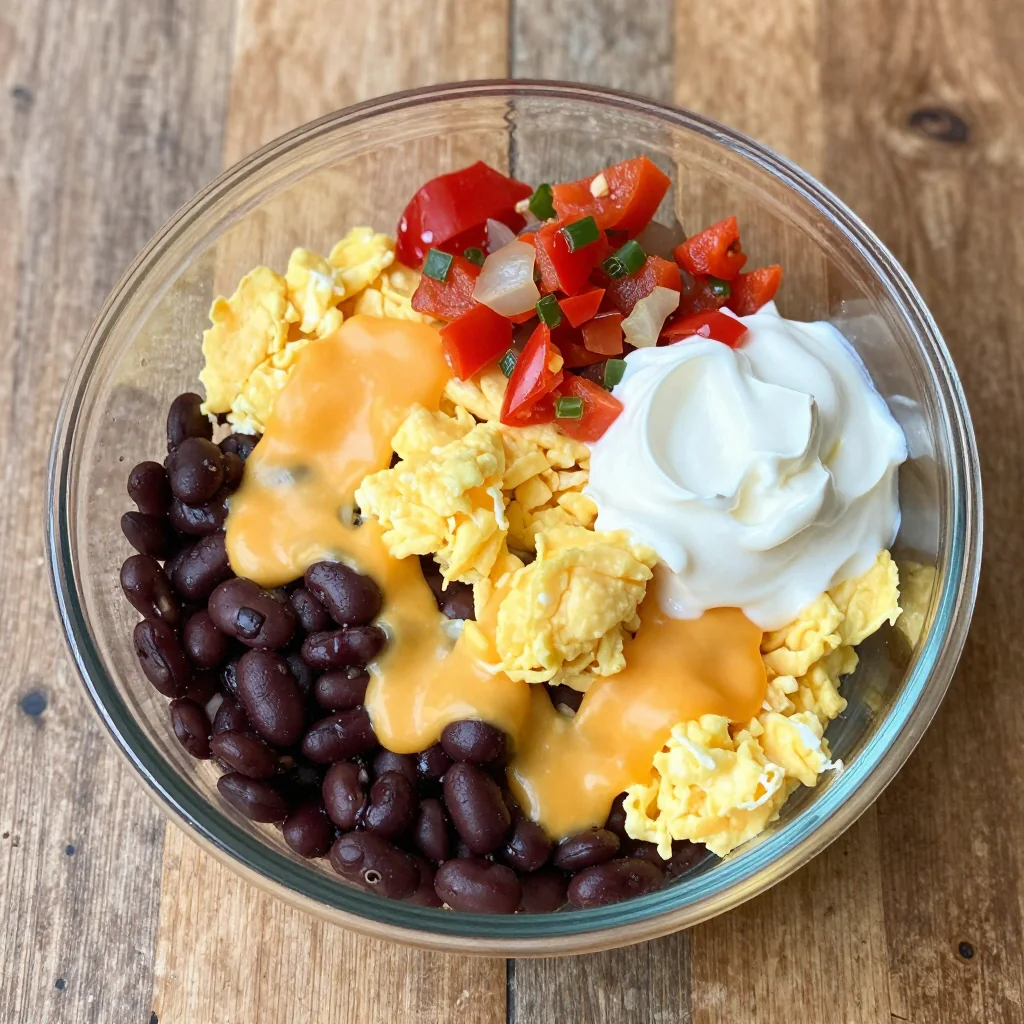 Make-Ahead Breakfast Burrito Bowls for Meal Prep