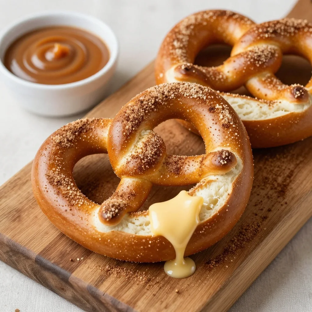 Warm Cinnamon Sugar Pretzels for Cozy Winter Snack Time