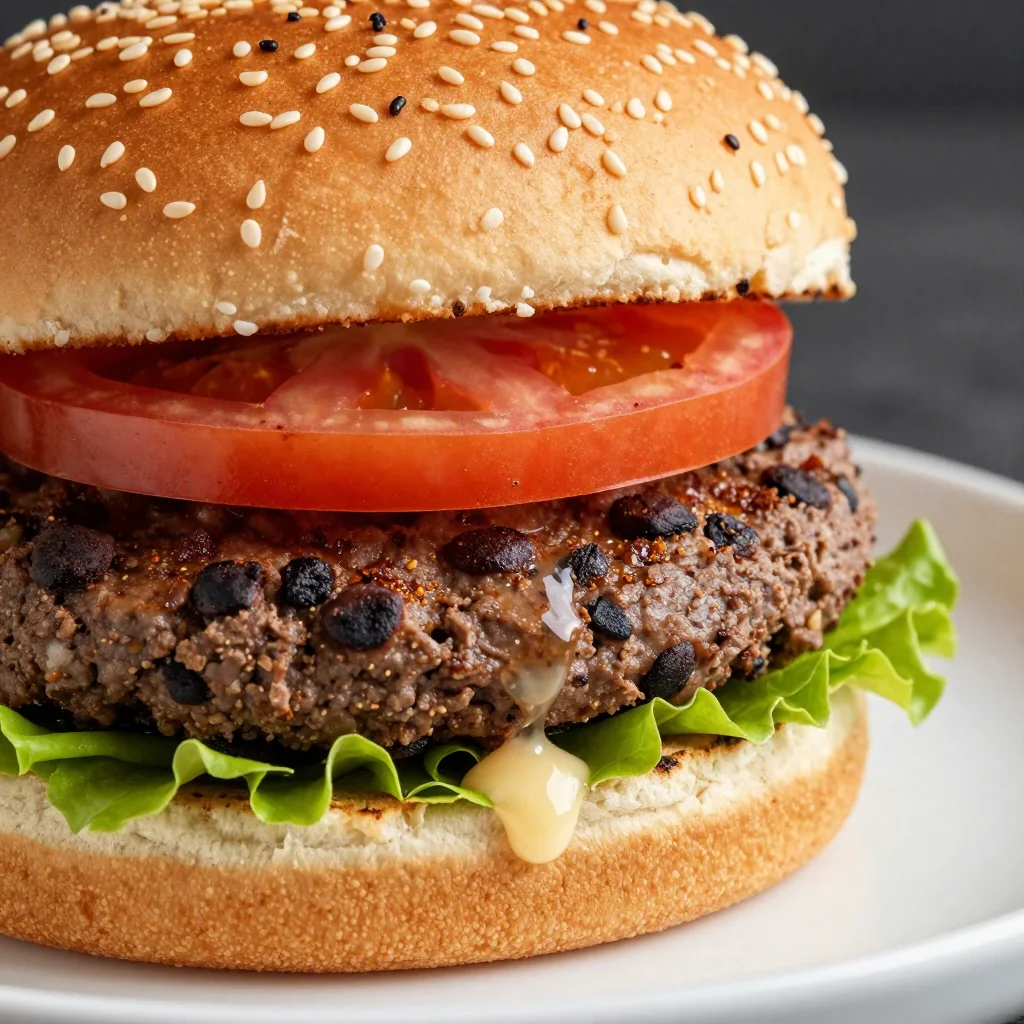 Pantry Clean Out Black Bean Burgers for a Meatless Meal
