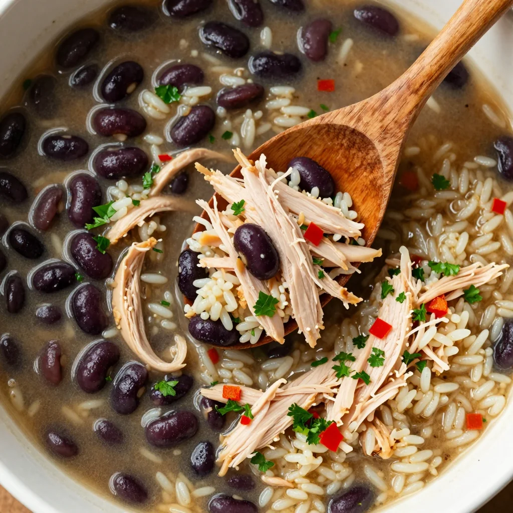 Slow Cooker New Year's Day Hoppin' John with Smoked Turkey