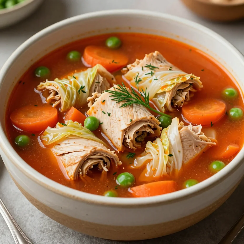 Hearty Cabbage Roll Soup for a Healthy Winter Dinner