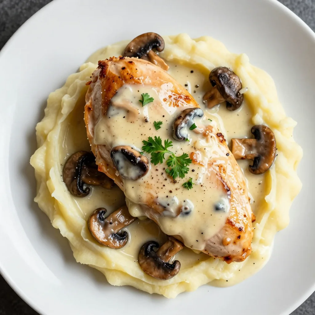 Creamy Garlic Mushroom Chicken for a Quick Winter Dinner