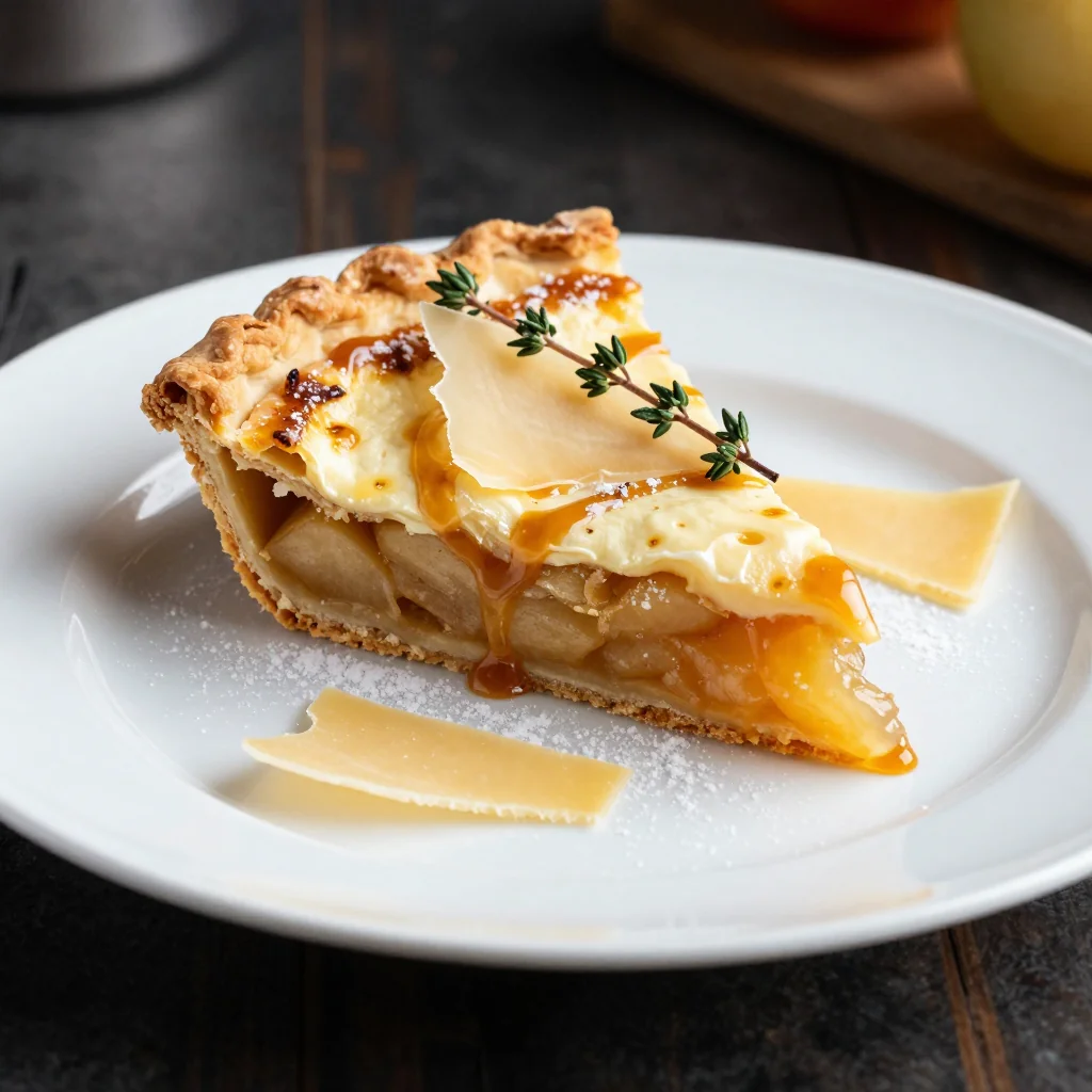 Apple Pie with Cheddar Cheese Crust