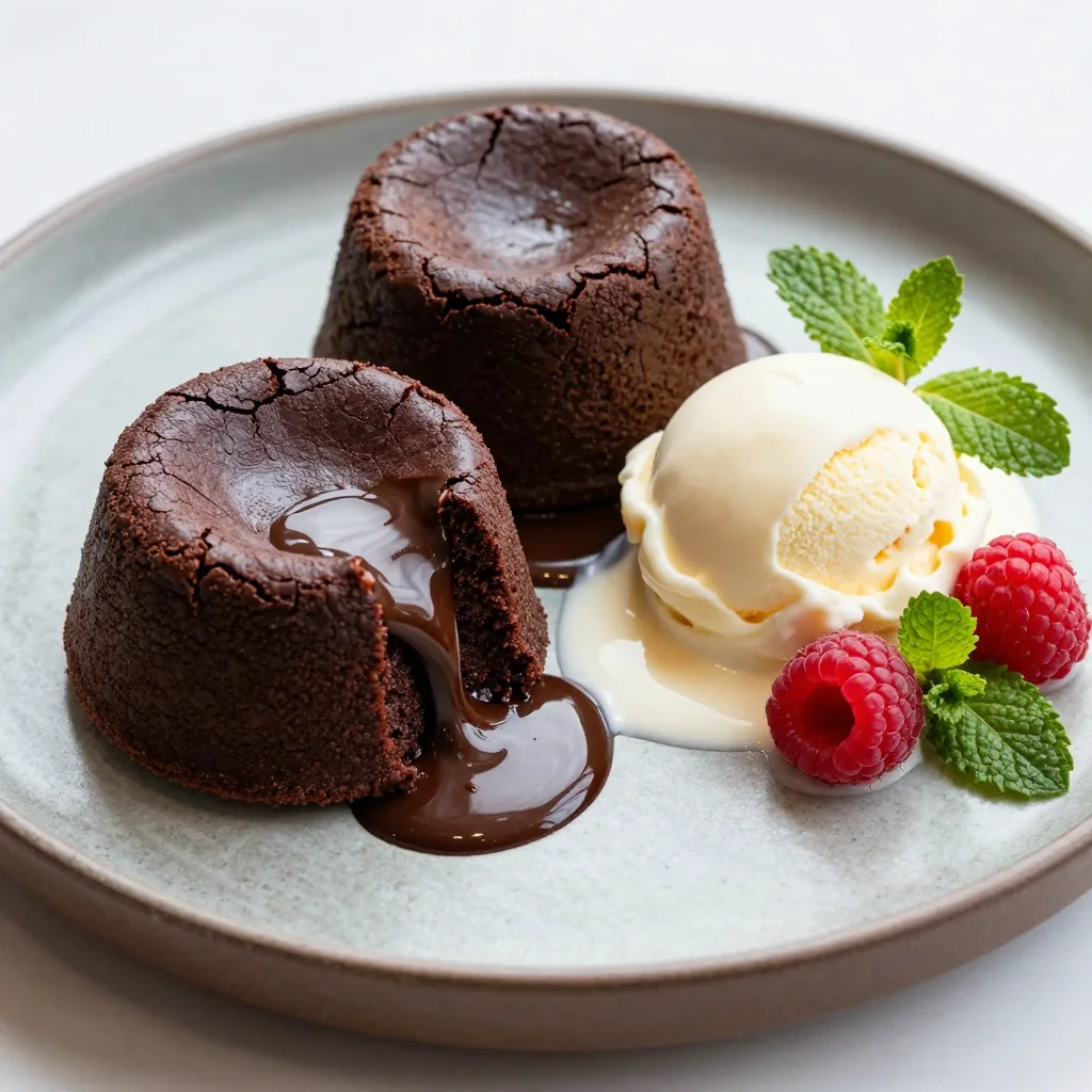 Rich Chocolate Lava Cakes Ready in 20 Minutes for Date Night