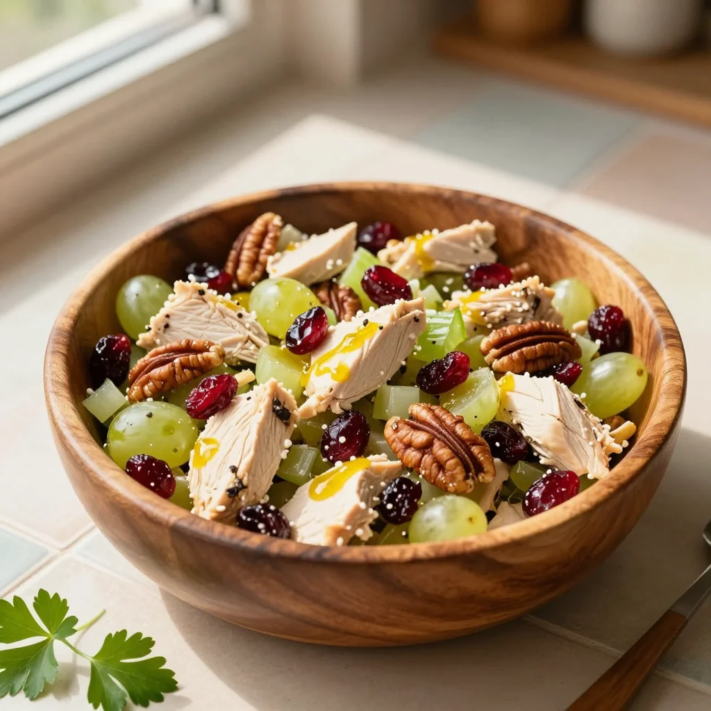 Chicken Salad with Cranberries and Pecans