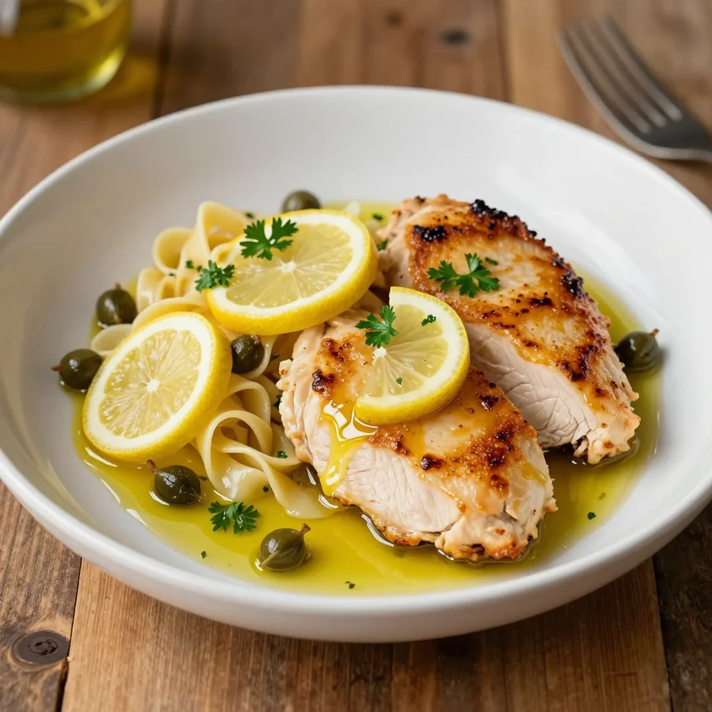 Speedy Chicken Piccata for a Zesty Dinner