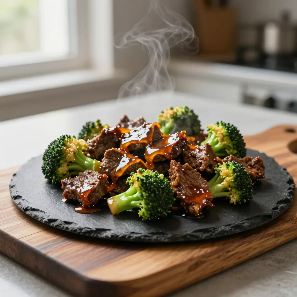 Beef Stir Fry with Broccoli and Soy Sauce