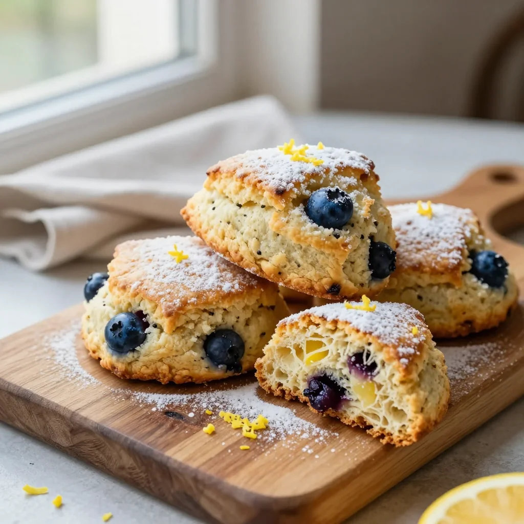 Blueberry Lemon Scones