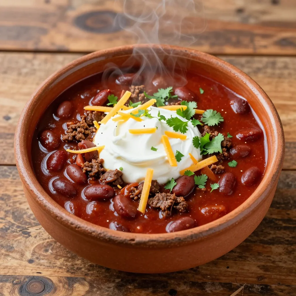 Budget Chili with Kid Friendly Spice for January