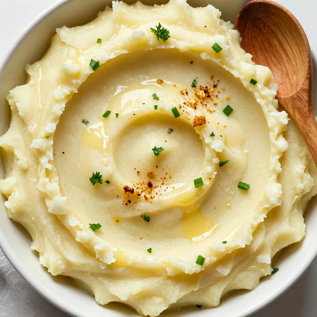 creamy garlic herb mashed potatoes for cozy christmas dinner sides