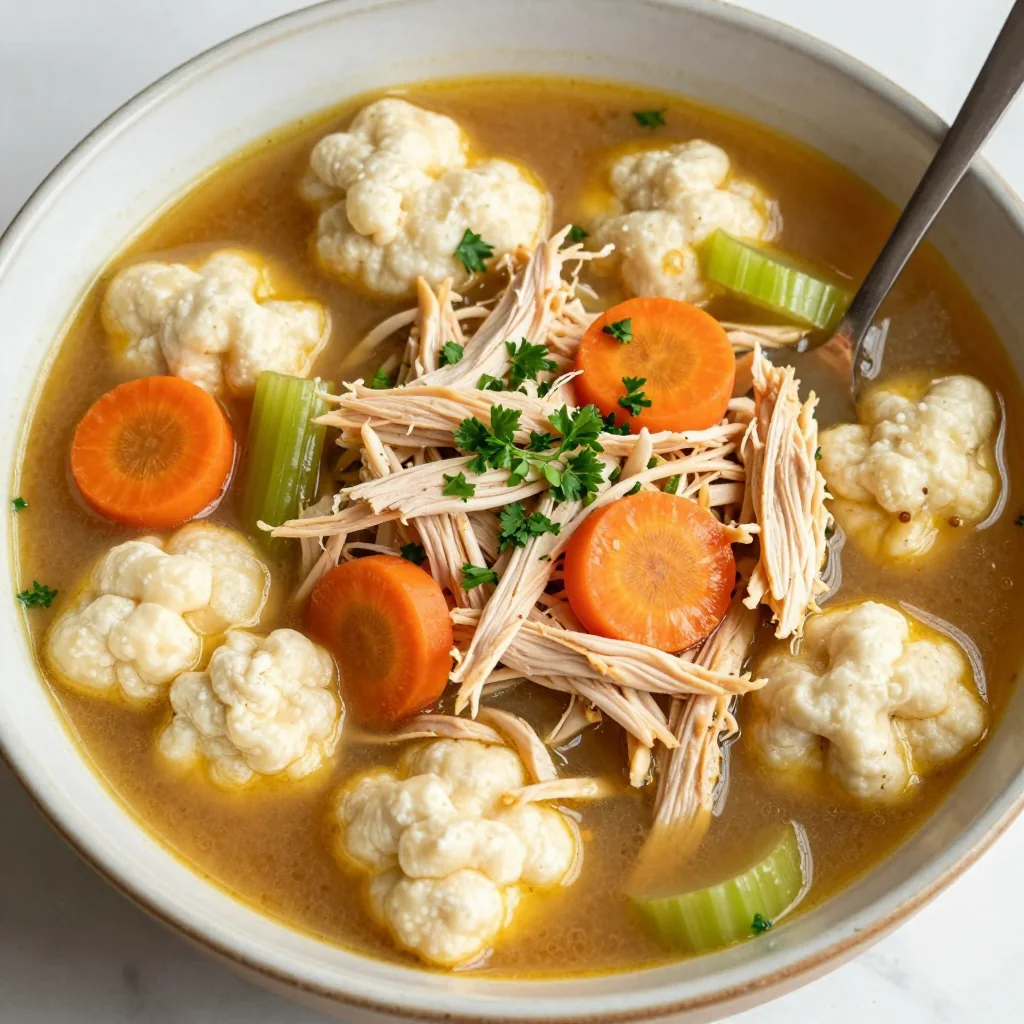 Budget Chicken and Dumplings for Kid Friendly Comfort