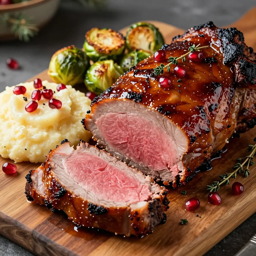 Glazed Pork Tenderloin for a Holiday Centerpiece