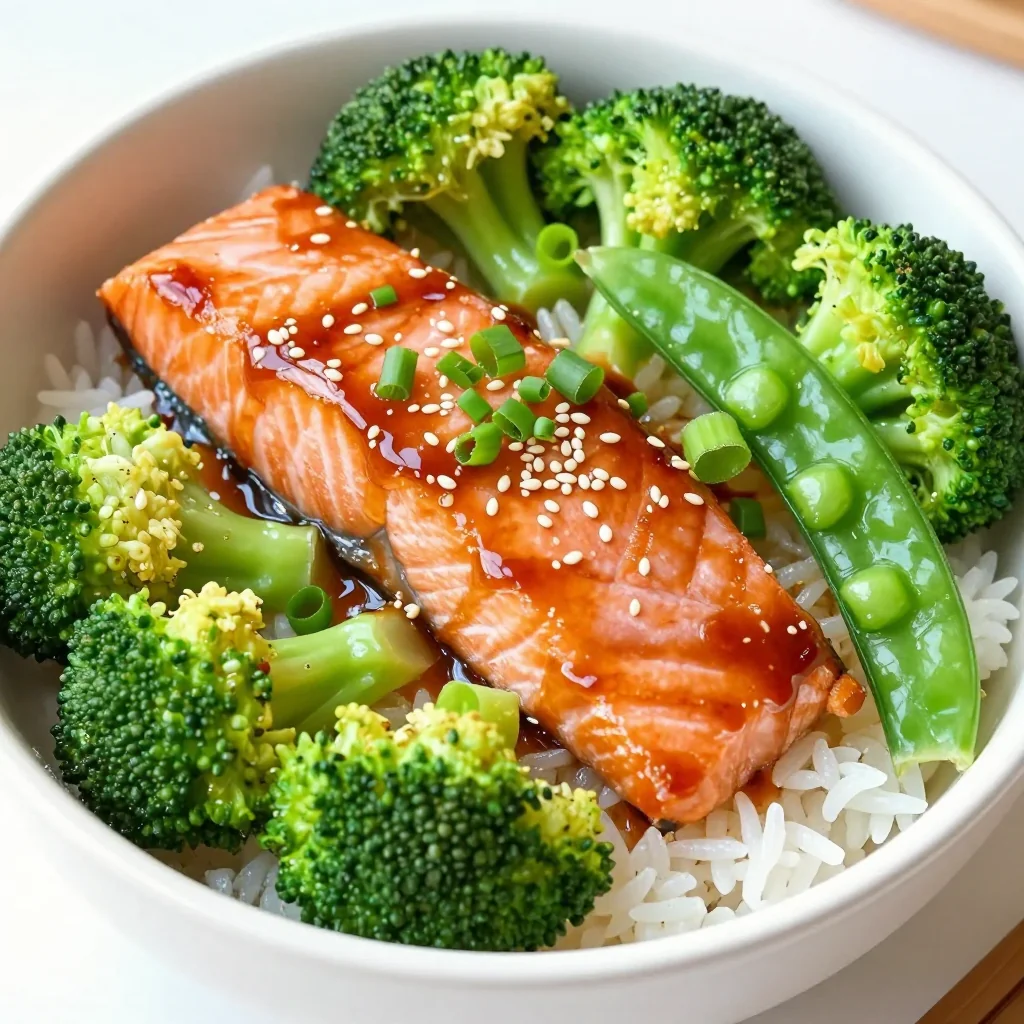 Easy Teriyaki Salmon Bowls for Meal Prep Magic