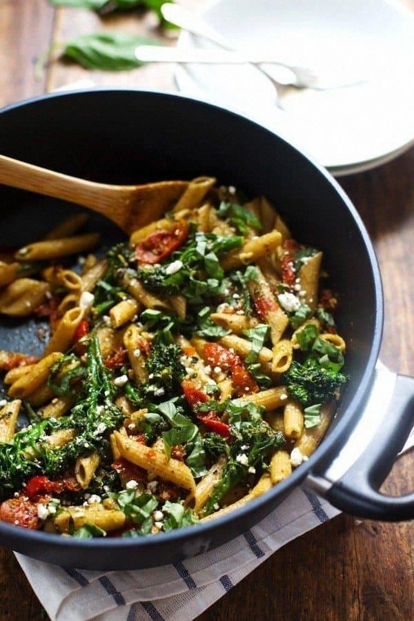 20-Minute Lemon Pesto Penne