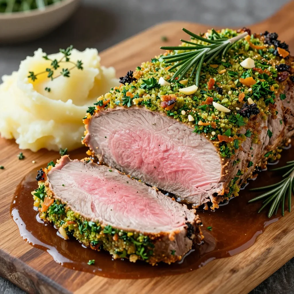 Herb Crusted Pork Loin for a Roasted MLK Day Dinner