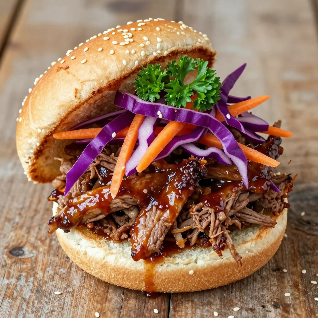Slow Cooker Pulled Pork Sliders for NFL Sundays