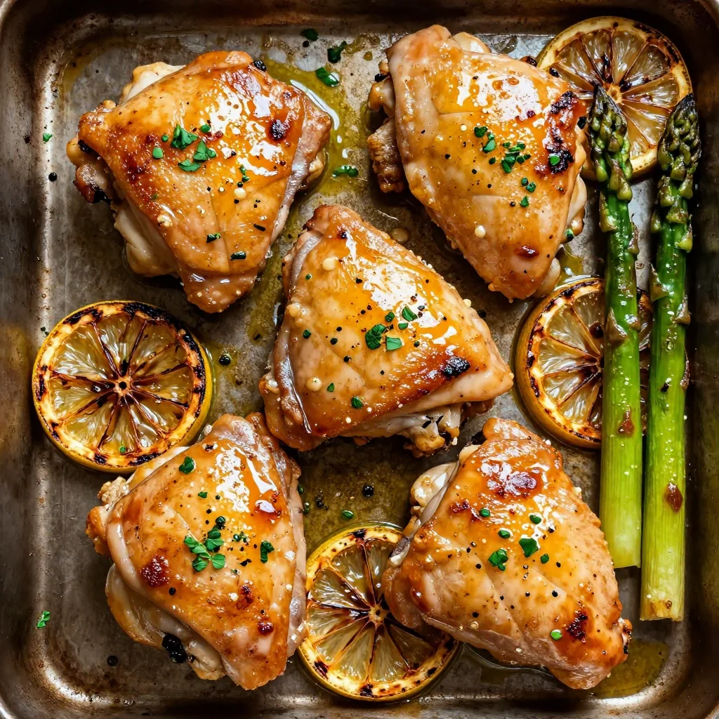 Easy Sheet Pan Lemon Chicken for Weeknights