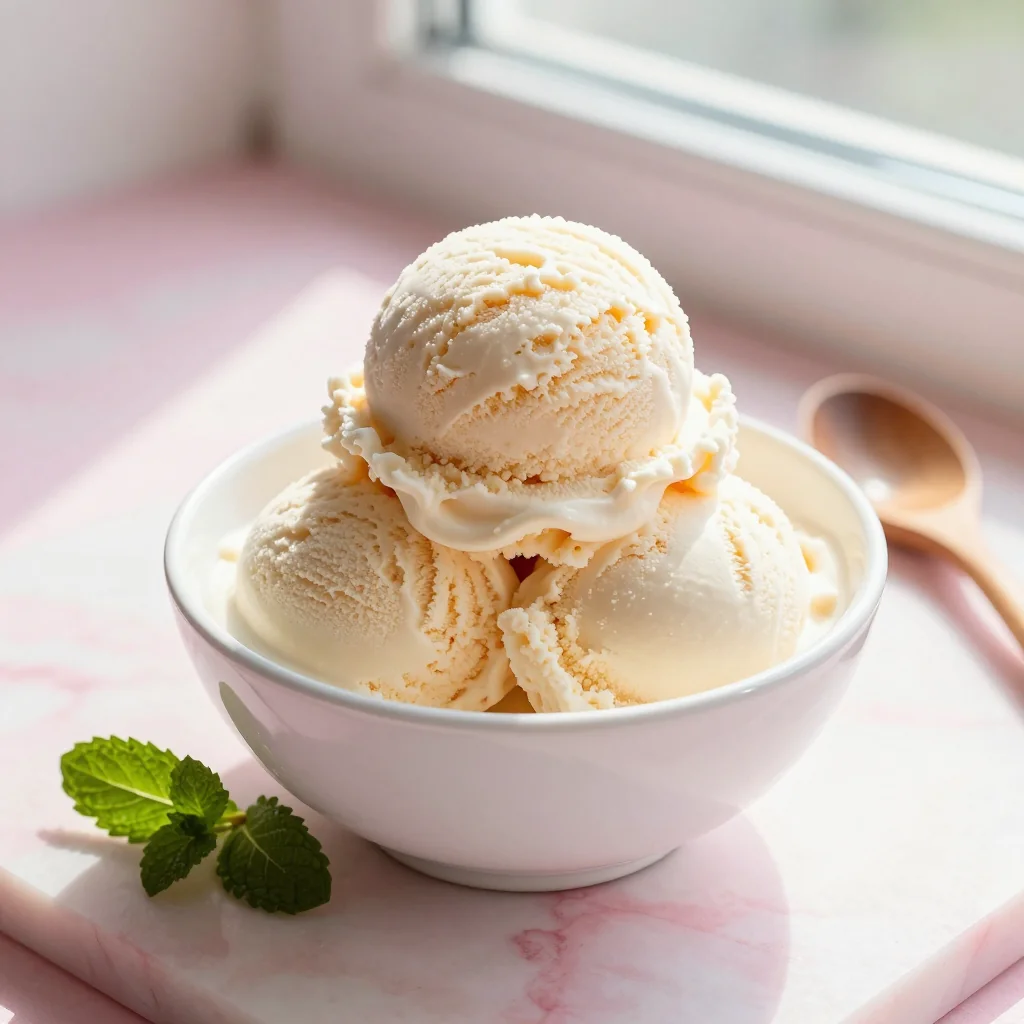 Strawberry Ice Cream Homemade Churned