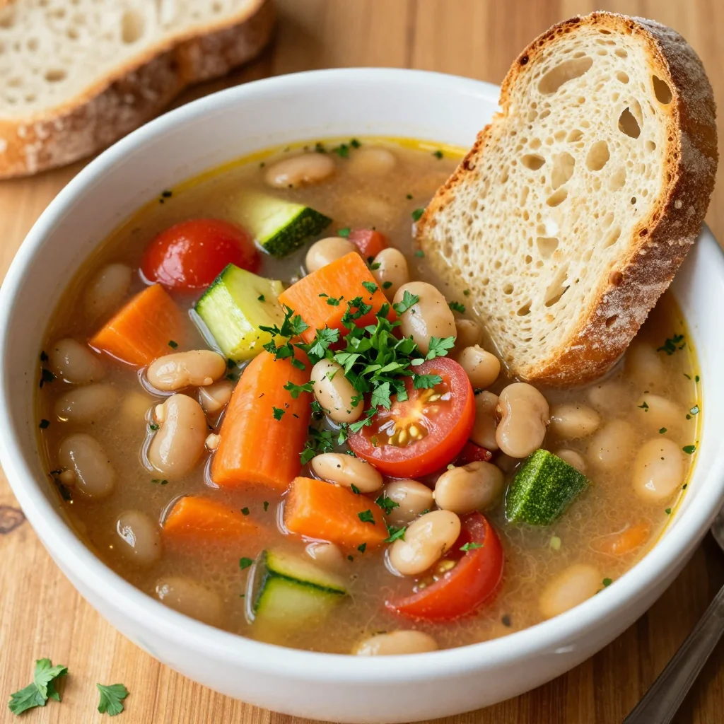Healthy Italian Minestrone for New Year Goals