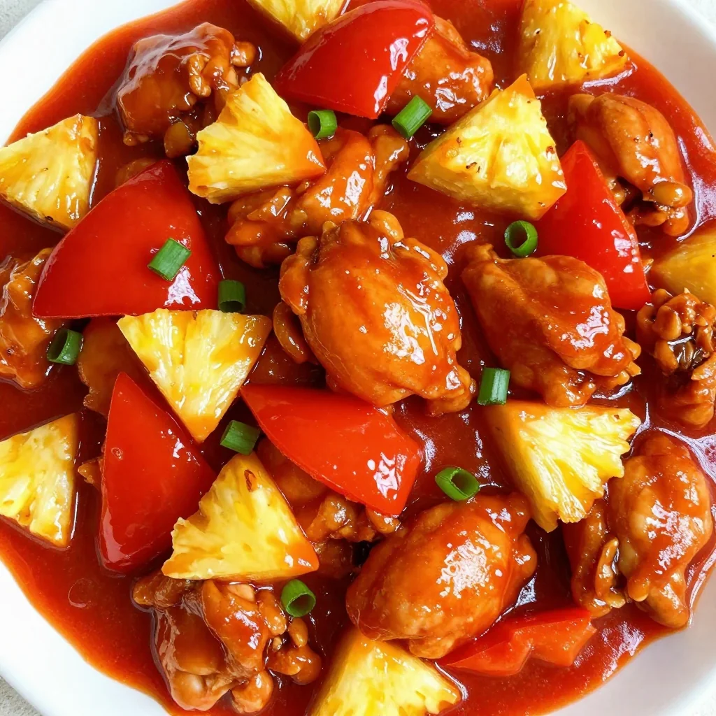 Budget Slow Cooker Sweet and Sour Chicken for January