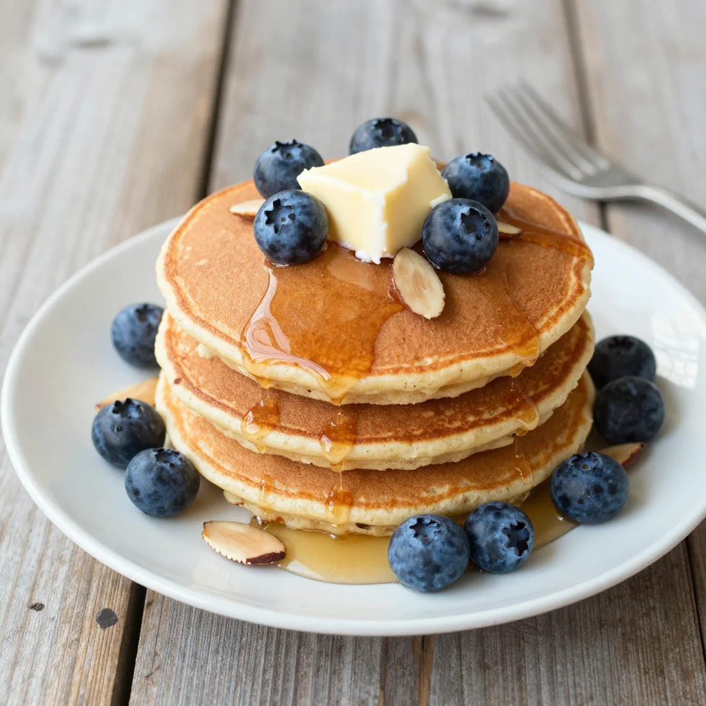 Gluten Free Almond Flour Pancakes for a Clean Breakfast