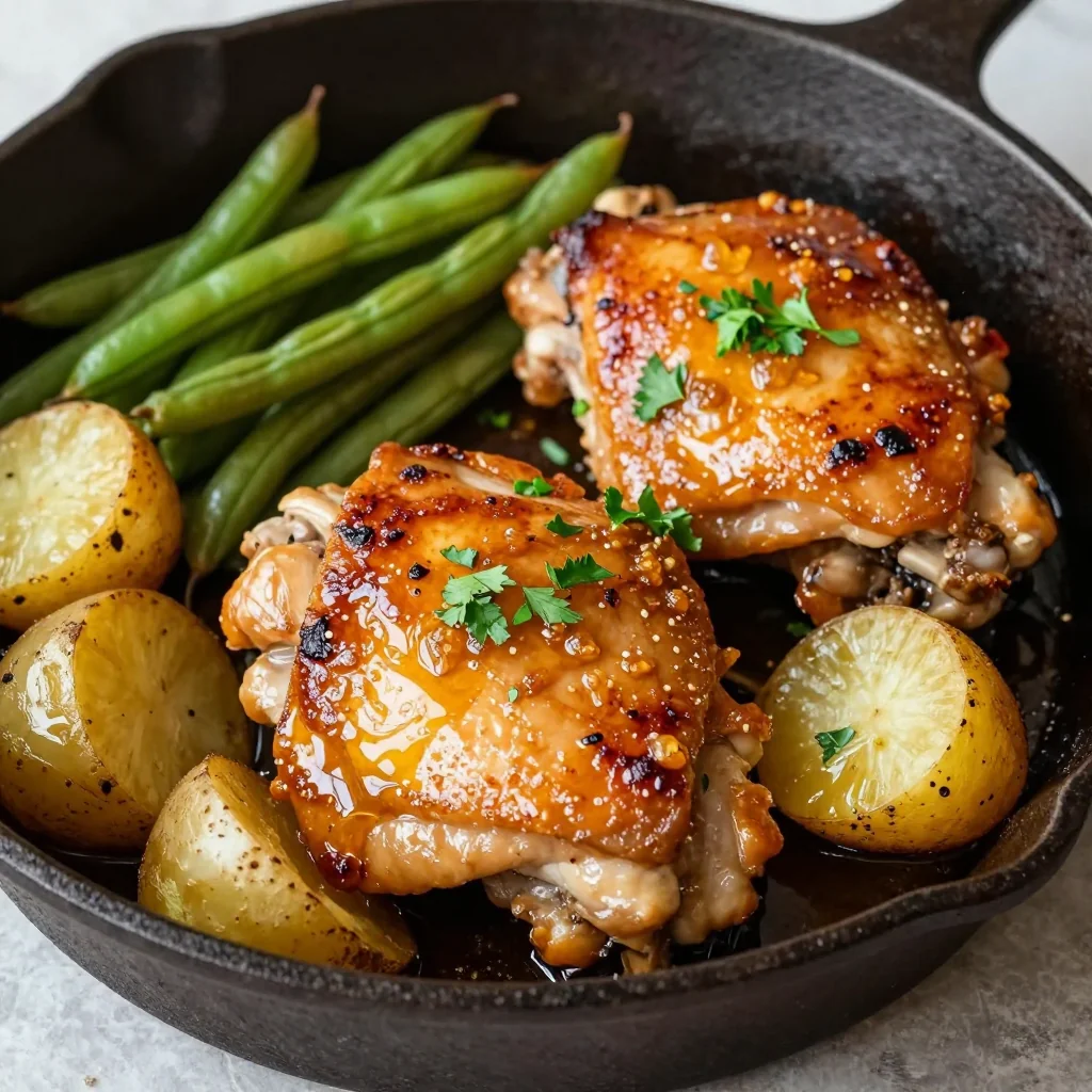 One-Pan Honey Garlic Chicken for Easy Family Dinners