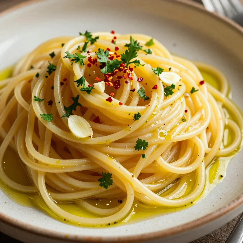 Budget-Friendly Pasta with Garlic and Oil That Satisfies