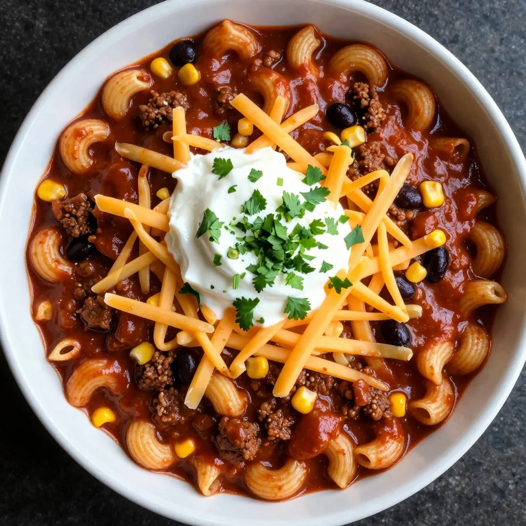 Easy One Pot Chili Mac for Family Dinners