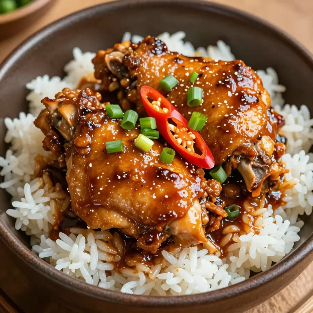 Slow Cooker Chicken Adobo for a Filipino Dinner