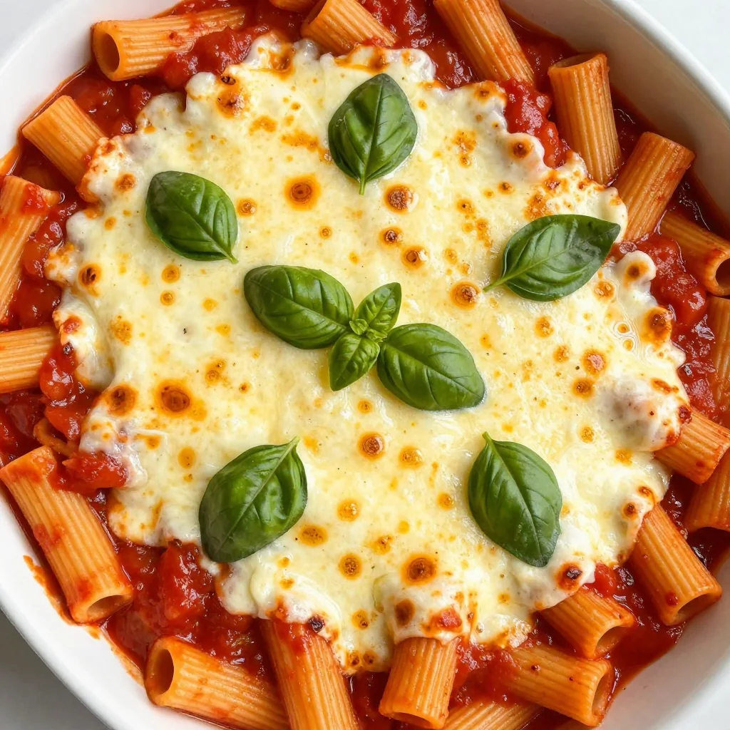 Kid-Friendly Baked Ziti That Won't Disappoint