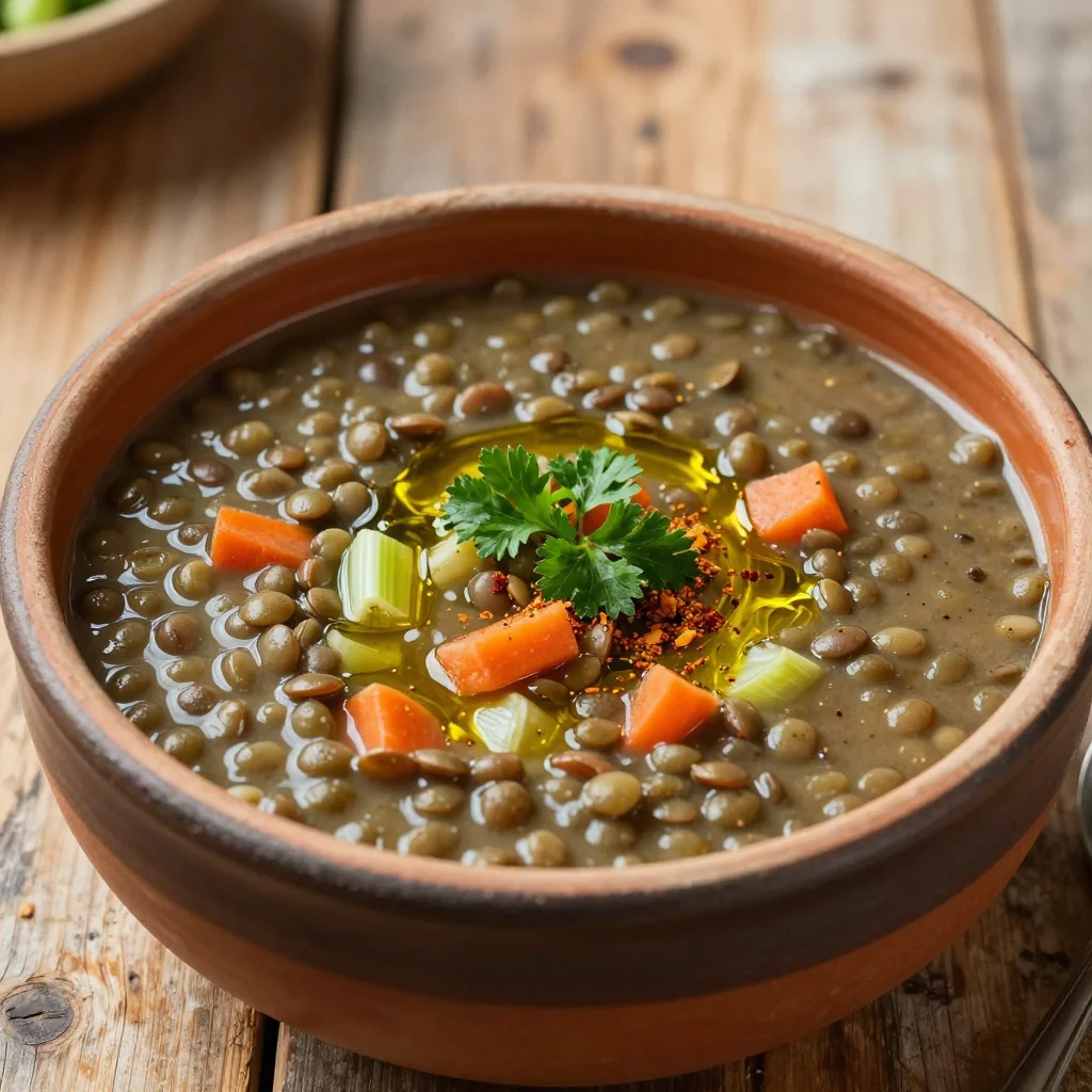 MLK Day Quick Freezer Meal Lentil Soup for Traditional Comfort