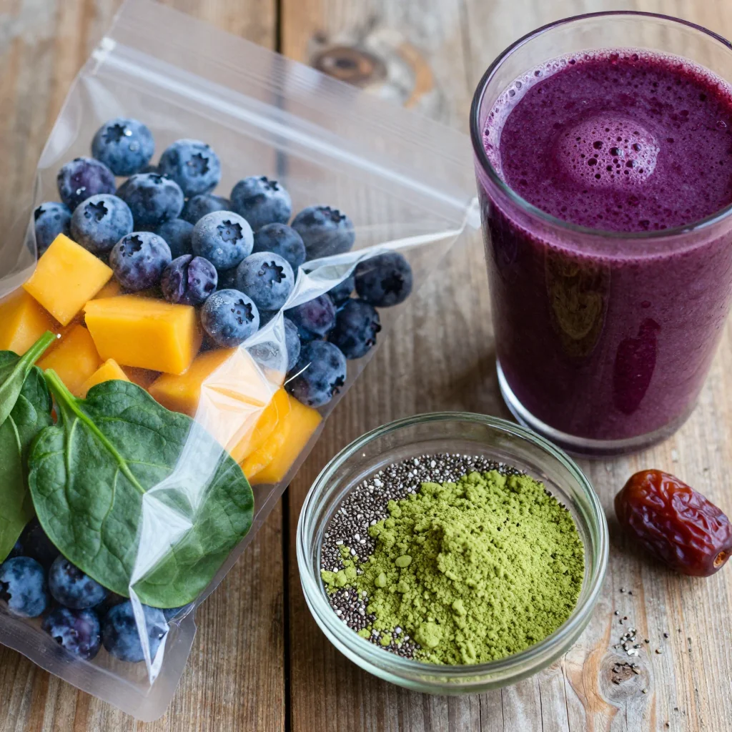 Freezer Smoothie Packs for a January Detox