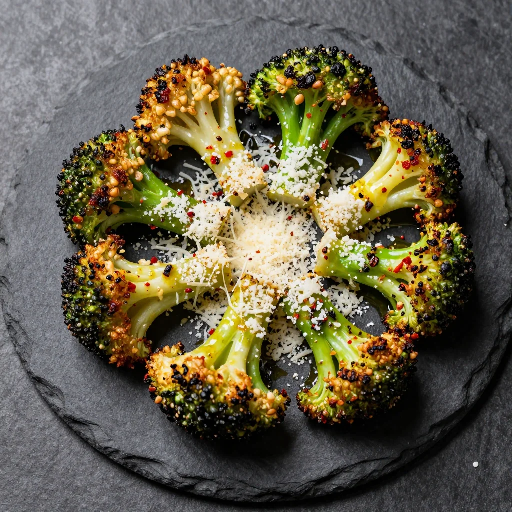 Garlic Parmesan Roasted Broccoli In 20 Mins