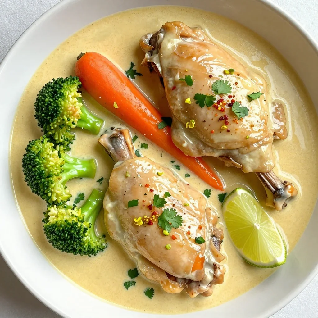 Healthy Whole30 Coconut Lime Chicken for Comfort