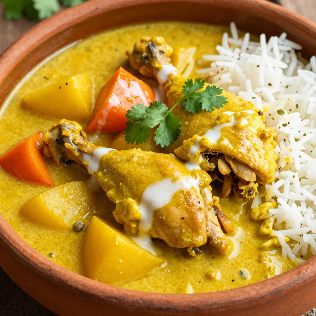 Slow Cooker Chicken Curry for an Easy Indian Meal