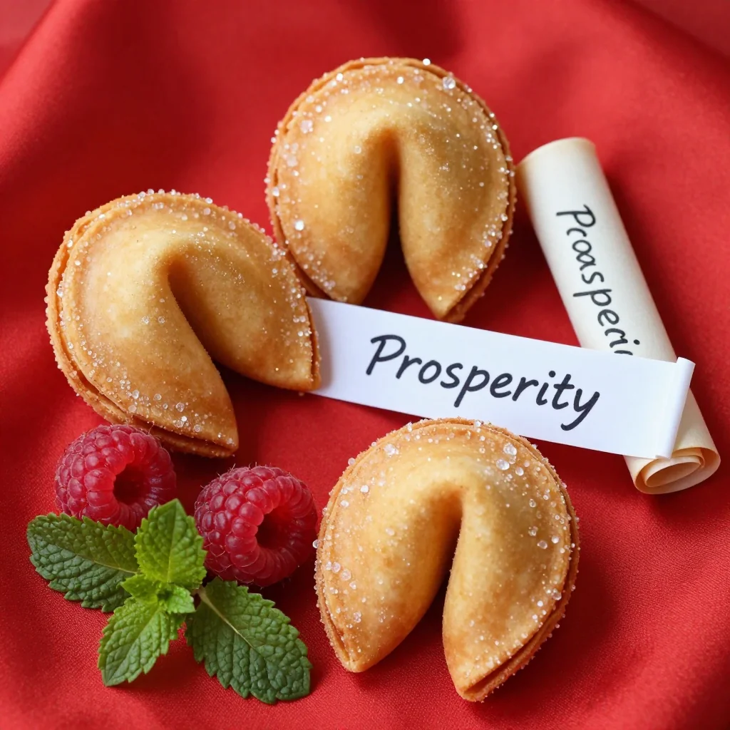 New Year's Day Lucky Fortune Cookies Homemade For A Fun Dessert