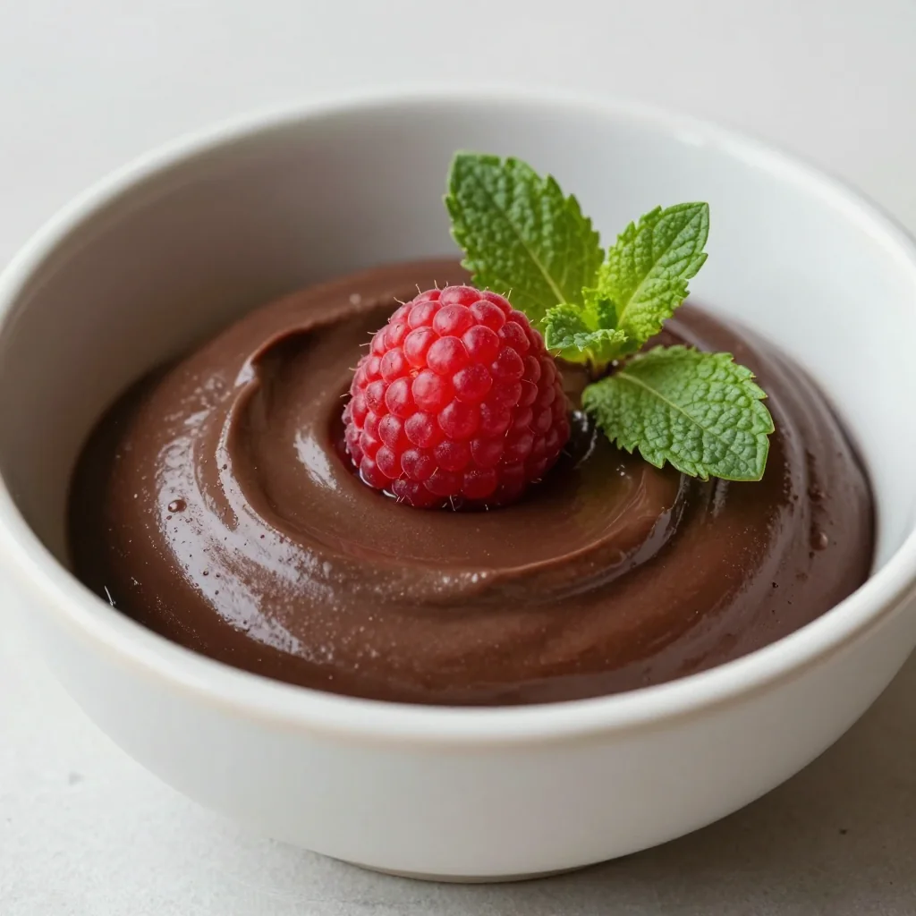 Healthy Chocolate Avocado Pudding for Healthy Dessert