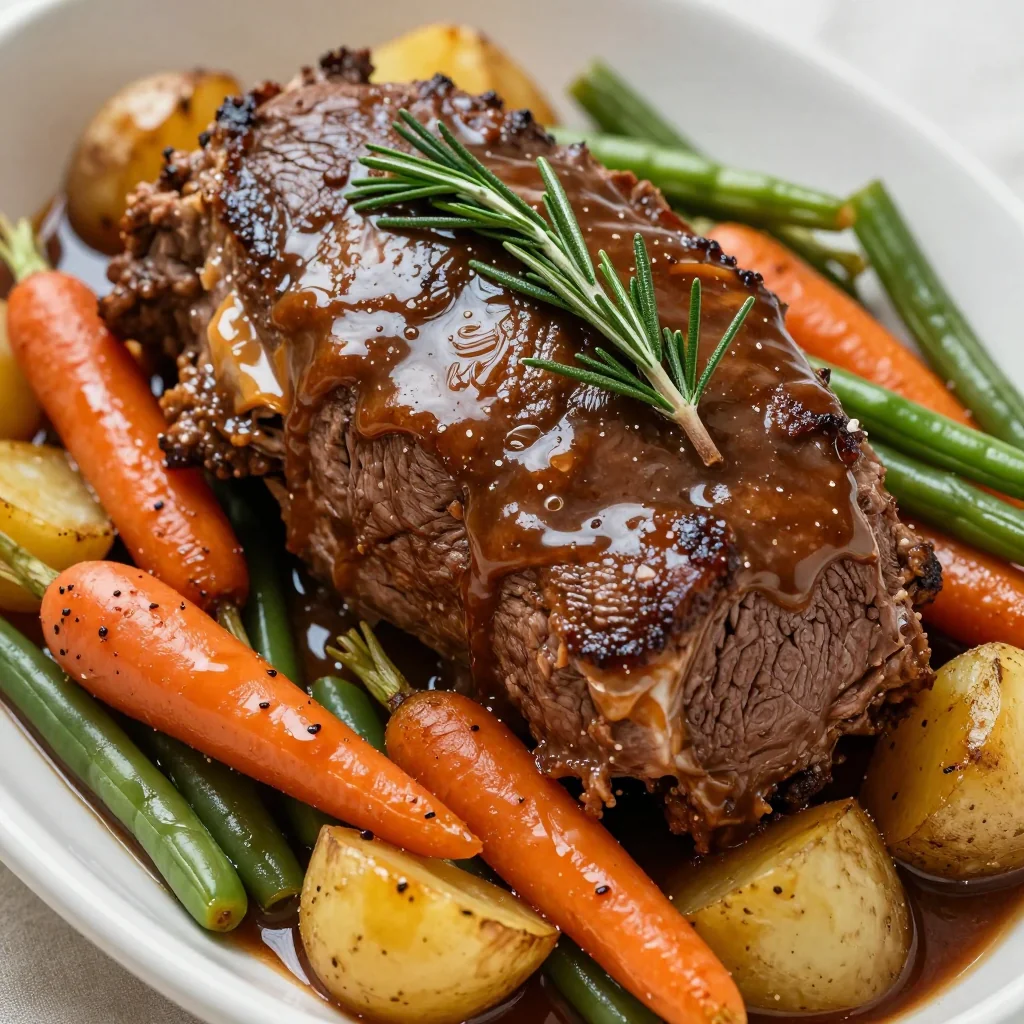 Slow Cooker Beef Roast with Vegetables for Sunday