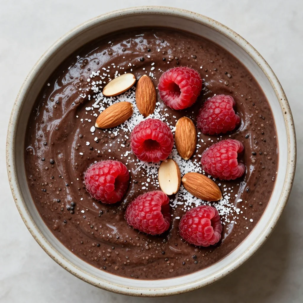 Clean Eating Chocolate Chia Seed Pudding
