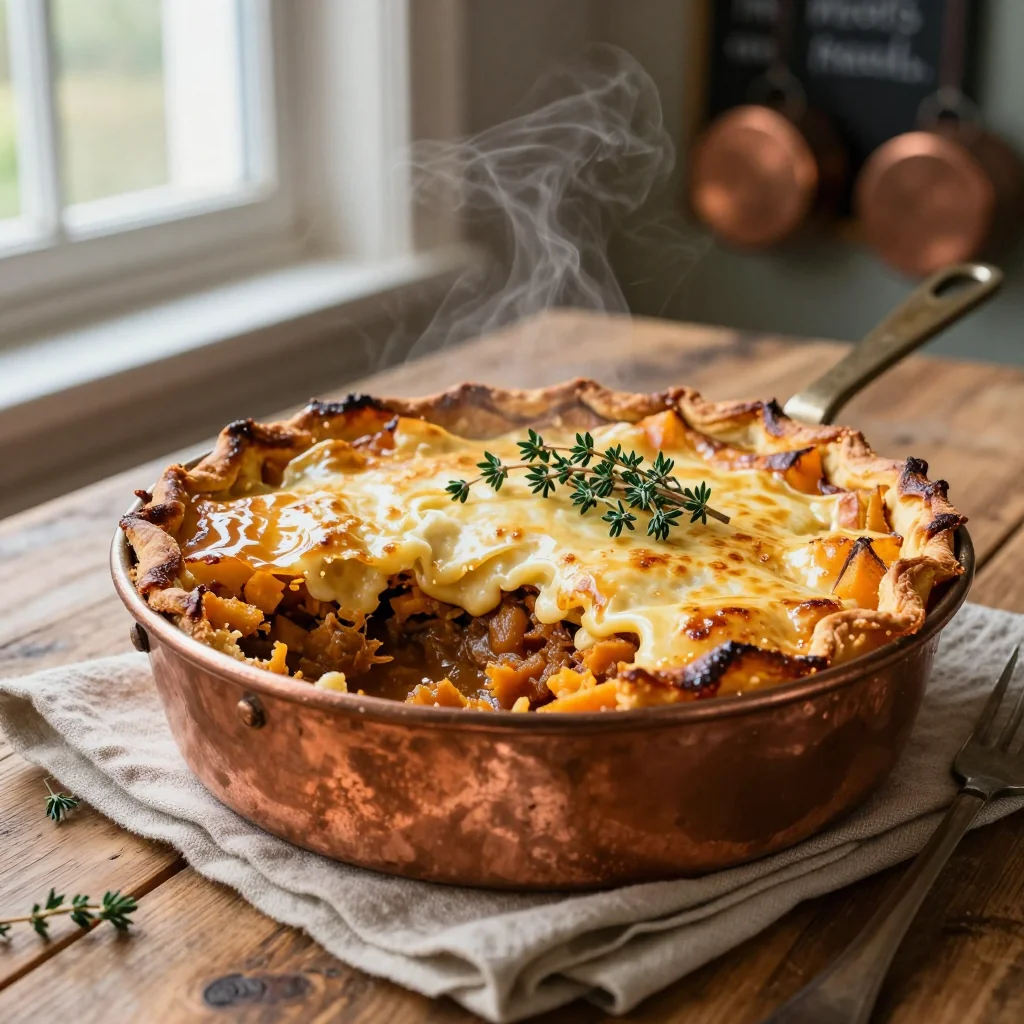 Shepherd's Pie with Sweet Potato Topping