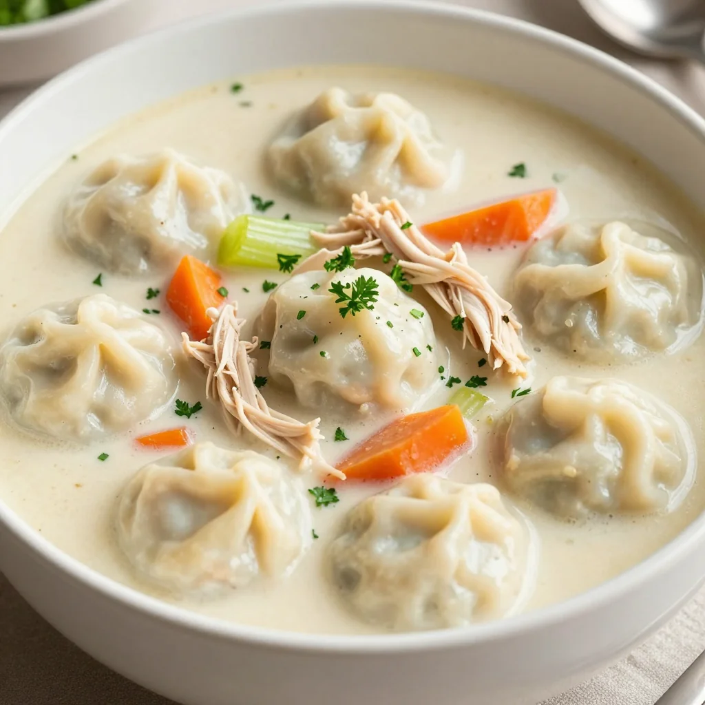 Freezer-Friendly Chicken & Dumpling Soup: Classic Comfort