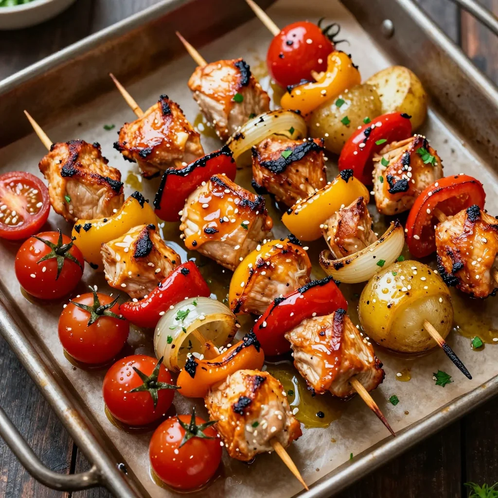 Easy Sheet Pan Kebabs for MLK Day Grilling