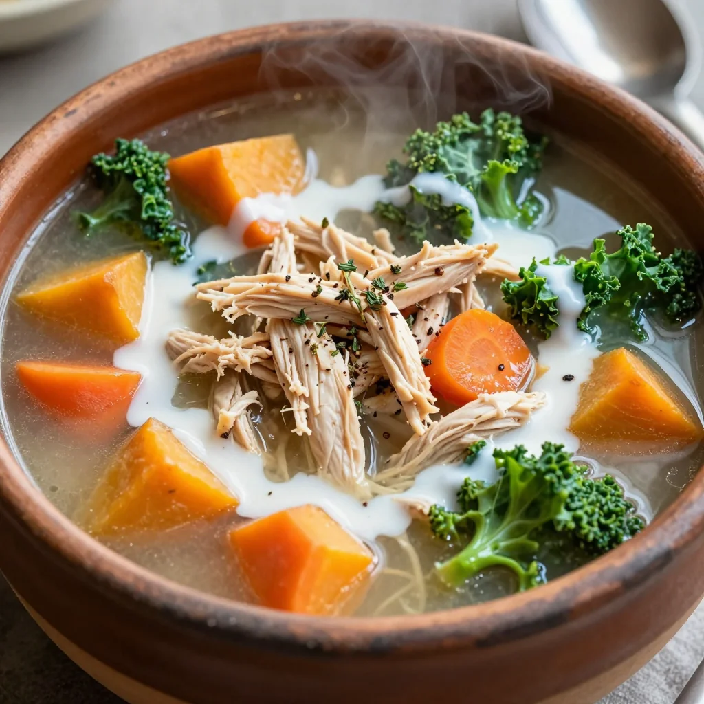 Easy Chicken and Sweet Potato Soup for Cozy Meals